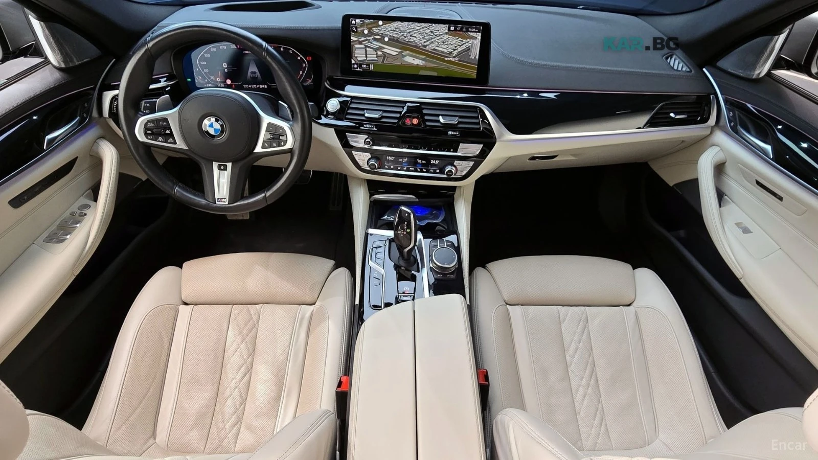 BMW 550 I / XDRIVE / M PKG / BOWERS / DISTRONIC / LASER, снимка 8 - Автомобили и джипове - 54670195