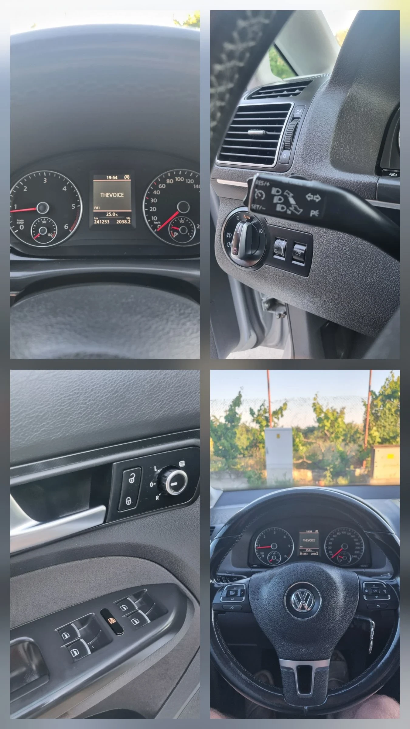 VW Touran 2.0tdi 140к.с DSG Автомат Highline Led, снимка 14 - Автомобили и джипове - 54858339