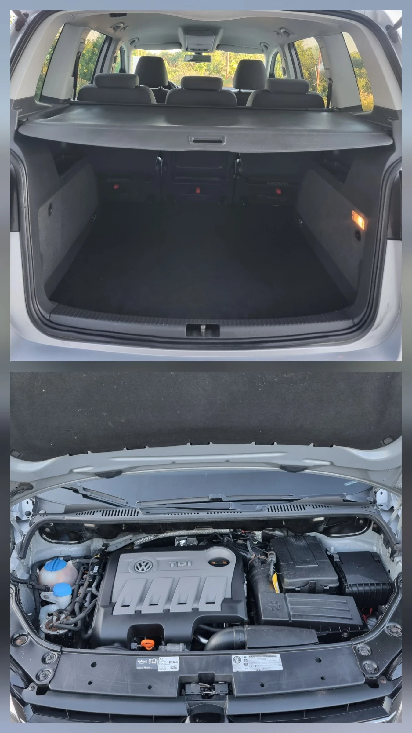 VW Touran 2.0tdi 140к.с DSG Автомат Highline Led, снимка 15 - Автомобили и джипове - 54858339