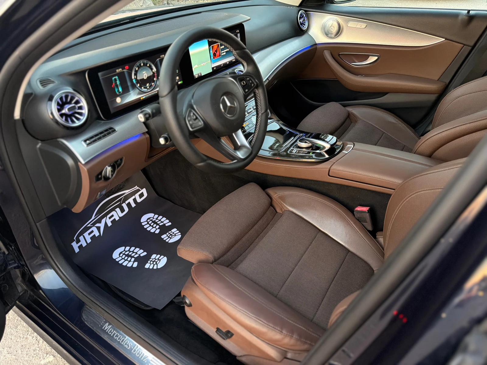 Mercedes-Benz E 220 d= BRABUS= 3xTV= BURMESTER= DIGITAL= 360* CAMERA=  | Mobile.bg � ����������� 9