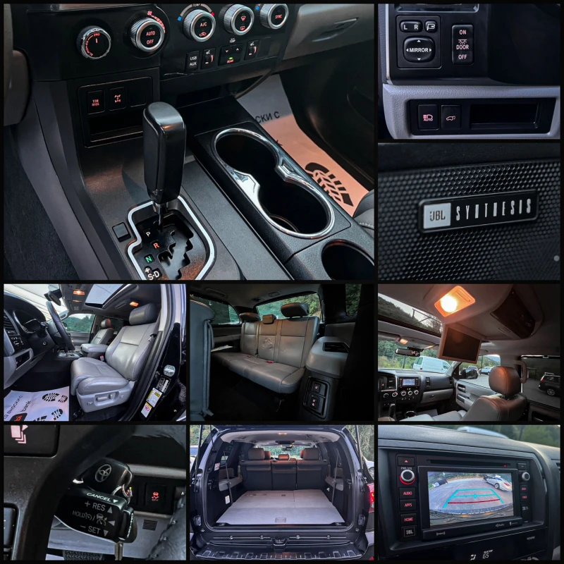 Toyota Sequoia LIMITED / 4Х4 / УНИКАТ !!!, снимка 14 - Автомобили и джипове - 51493395