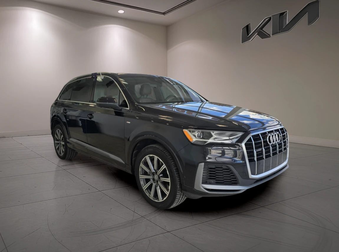 Audi Q7 S-LINE* PANO* ОБДУХ* 360* CARPLAY* СЛ.ЛЕНТИ* М.ТОЧ - изображение 3