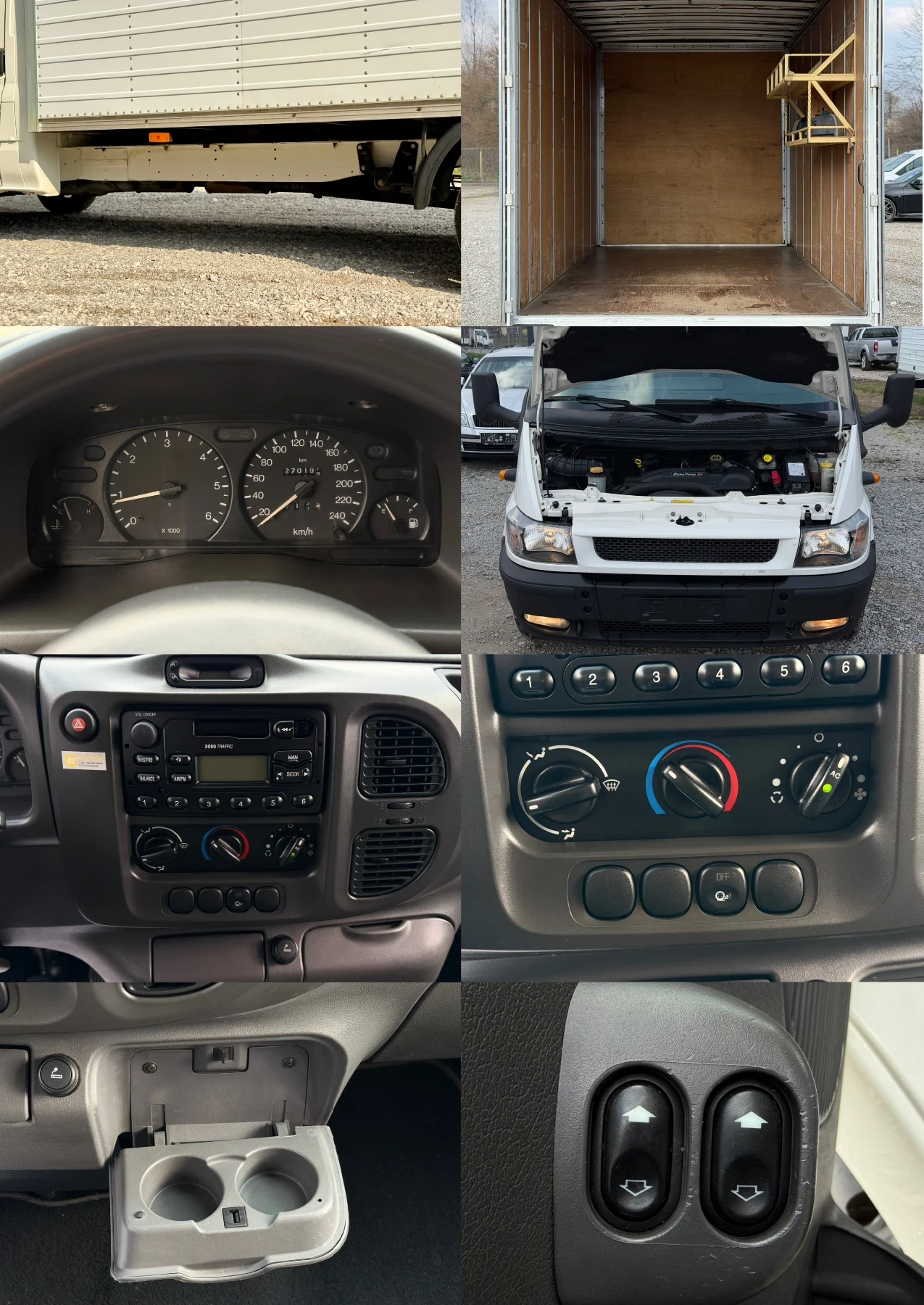 Ford Transit 2.4TD 125к.с * КЛИМАТИК* * ИТАЛИЯ* * ДВОЙНА ГУМА* , снимка 16 - Бусове и автобуси - 53965751