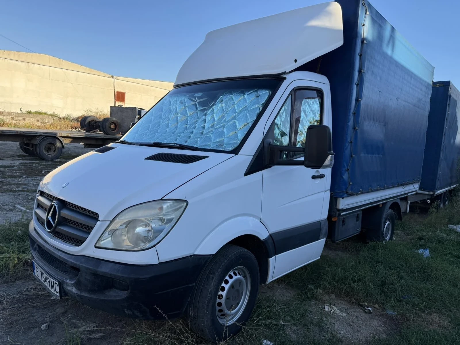 Mercedes-Benz Sprinter 313 313+ ремарке Humbaur