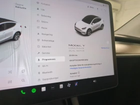 Tesla Model Y Dual motor Long range 24000km Панорама в Гаранция, снимка 11