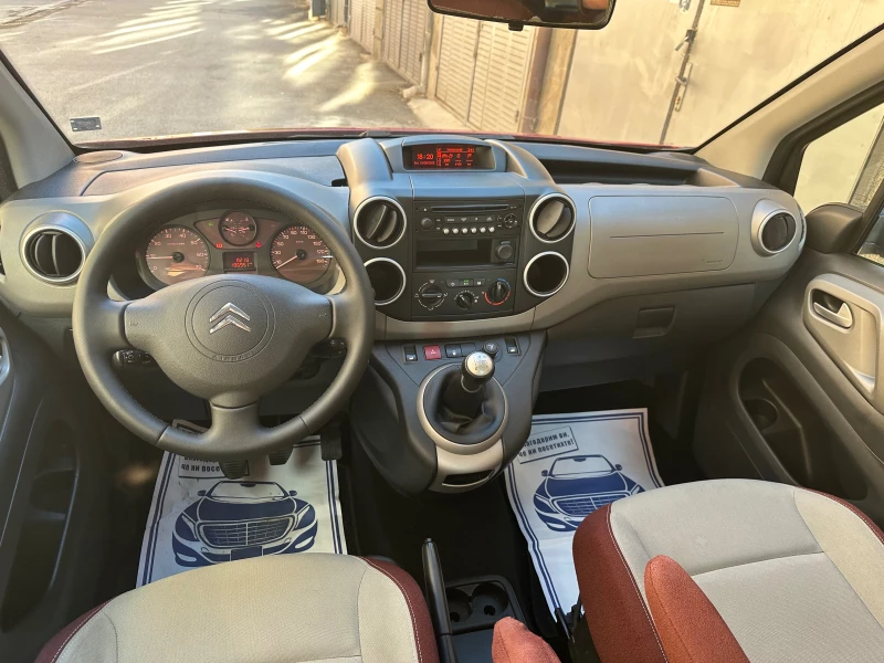 Citroen Berlingo 1.6hdi 90ks Multispace, снимка 8 - Автомобили и джипове - 48756386