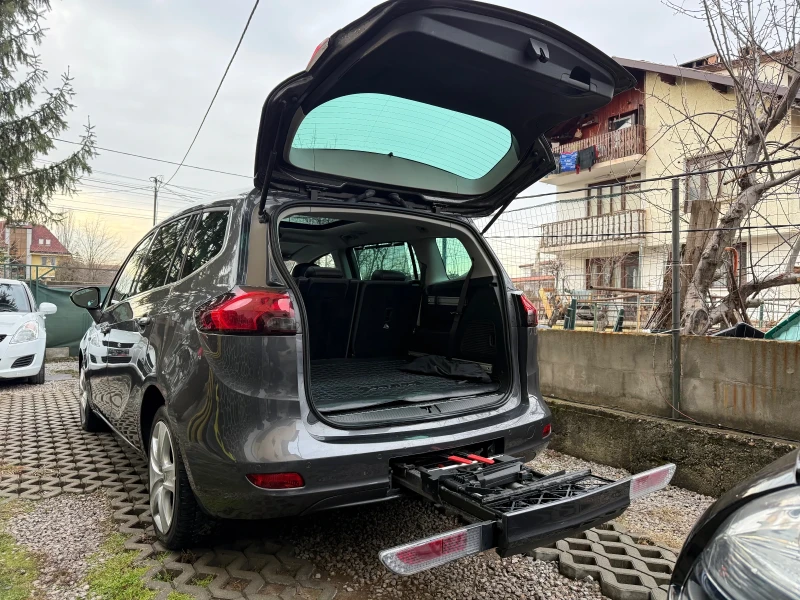 Opel Zafira  БЕЗ АНАЛОГ!!! БАГАЖНИК ЗА КОЛЕЛА! ВСИЧКИ ЕКСТРИ! , снимка 8 - Автомобили и джипове - 53128422