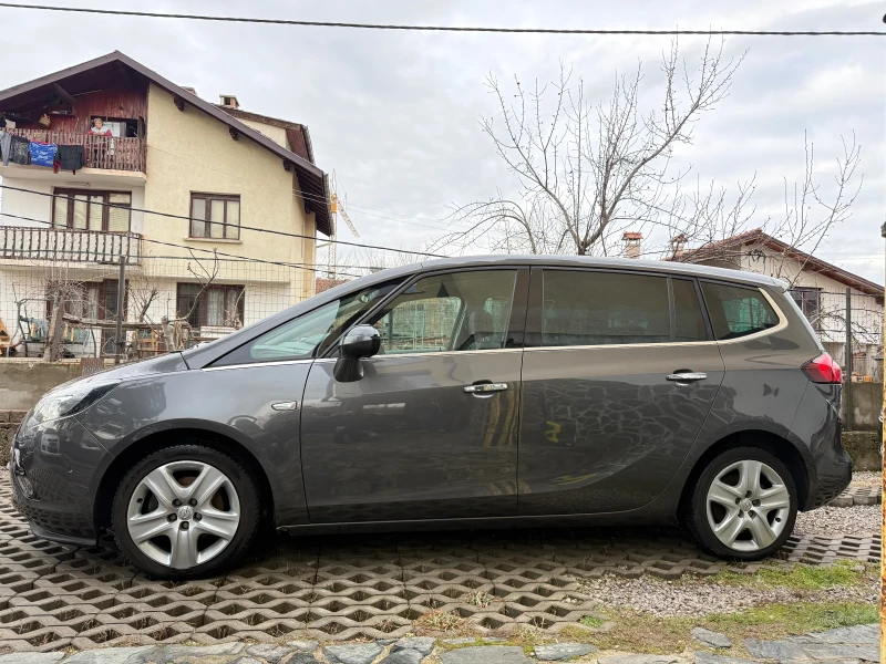 Opel Zafira  БЕЗ АНАЛОГ!!! БАГАЖНИК ЗА КОЛЕЛА! ВСИЧКИ ЕКСТРИ! , снимка 7 - Автомобили и джипове - 53128422