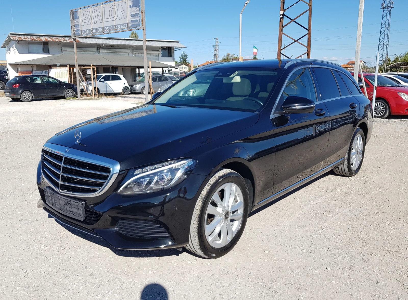 Mercedes-Benz C 220 D /12/2015г. BURMESTER ПАНОРАМА ПОДГРЕВ ЛИЗИНГ - [1] 