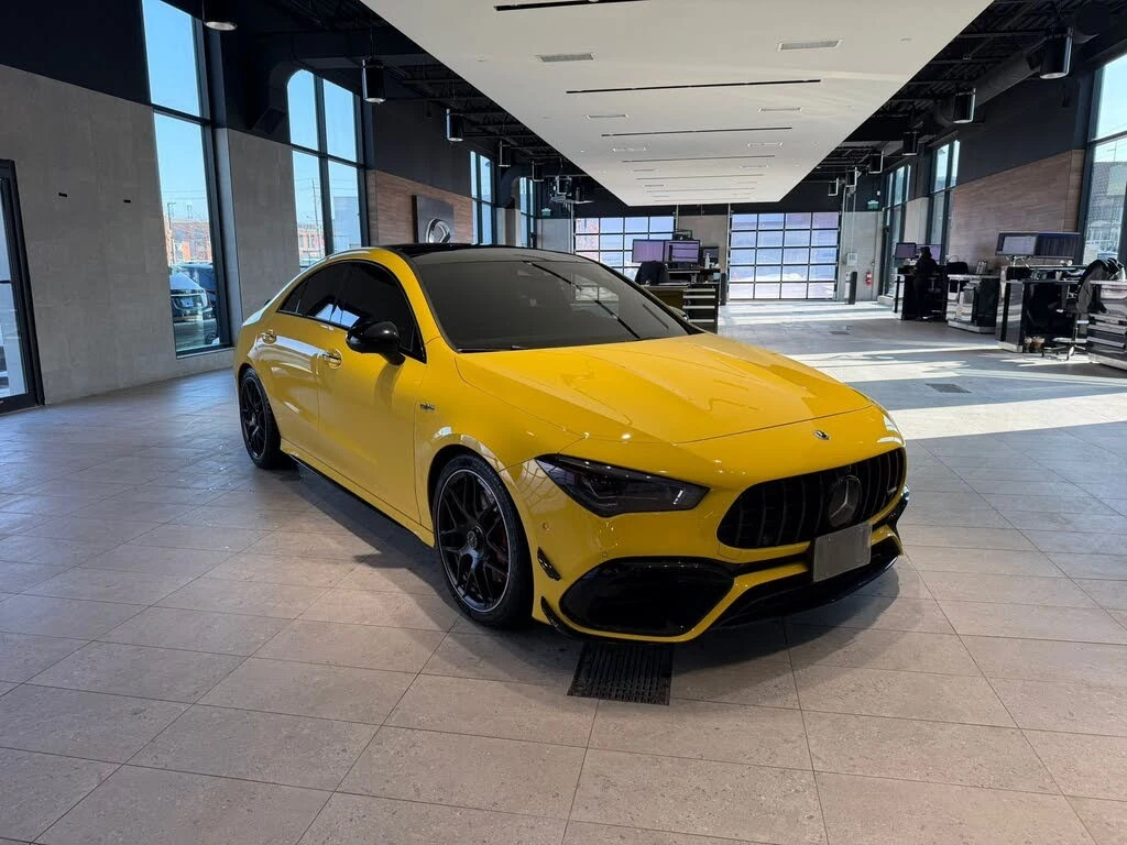 Mercedes-Benz CLA 45 AMG 4MATIC+ * Limited color* AвтоКредит * (ЦЕНА ДО БГ), снимка 3 - Автомобили и джипове - 54542311