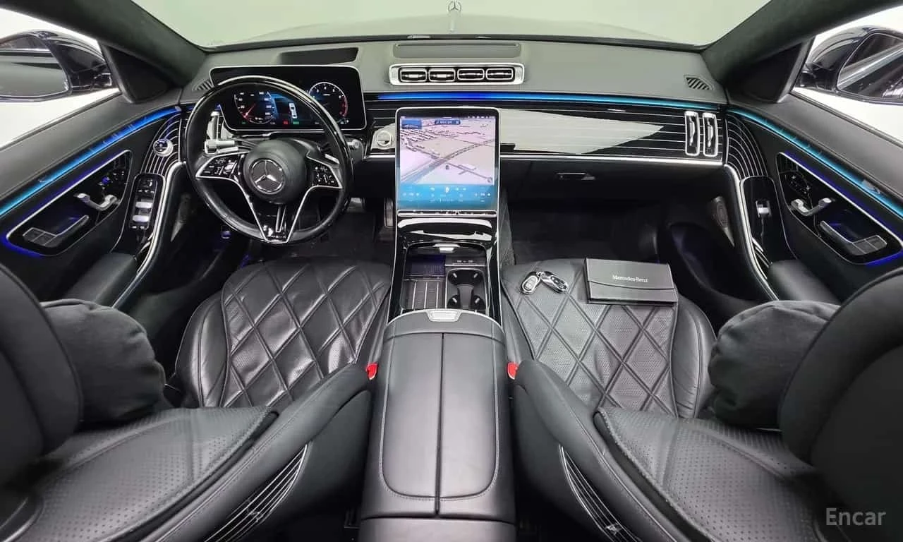 Mercedes-Benz Maybach S580 4MATIC /ОБДУХВАНЕ/ПАНОРАМА/ДИСТРОНИК/360, снимка 7 - Автомобили и джипове - 56274434