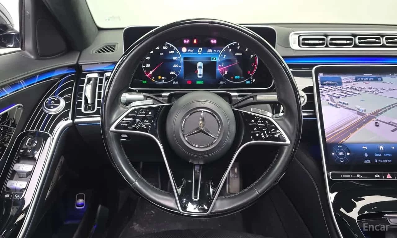 Mercedes-Benz Maybach S580 4MATIC /ОБДУХВАНЕ/ПАНОРАМА/ДИСТРОНИК/360, снимка 15 - Автомобили и джипове - 56274434