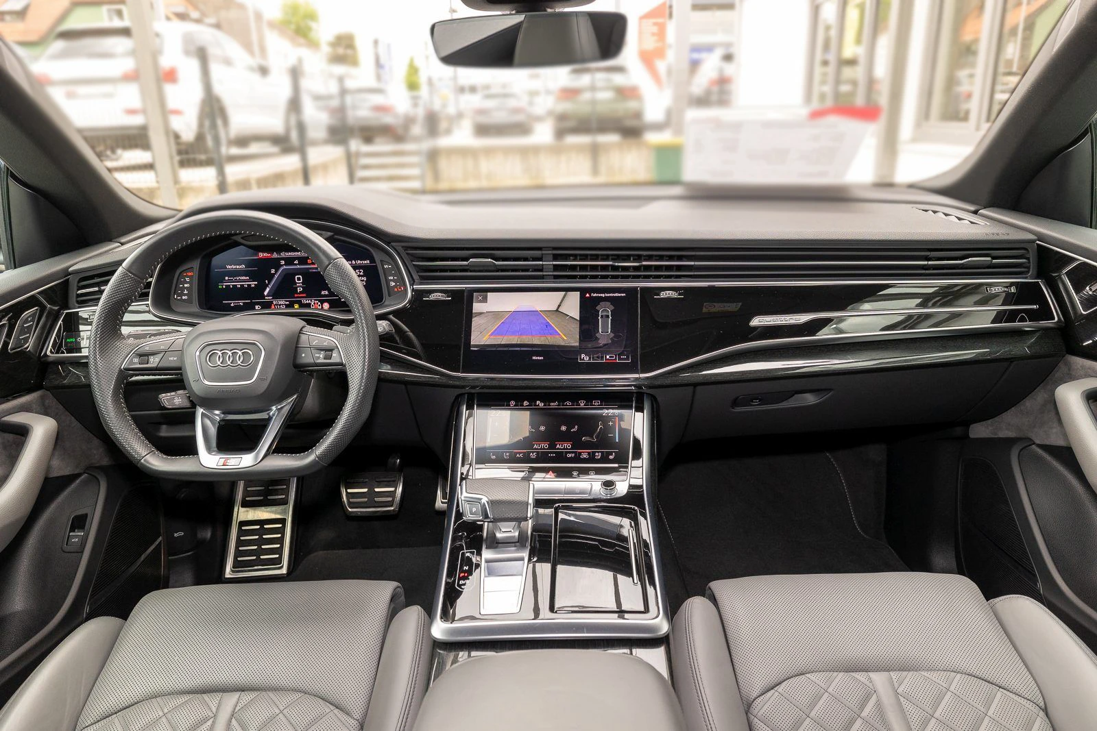Audi SQ8 QUATTRO/435HP/HD-MATRIX/22"/PANO/CAM/AMBI/150f - изображение 8