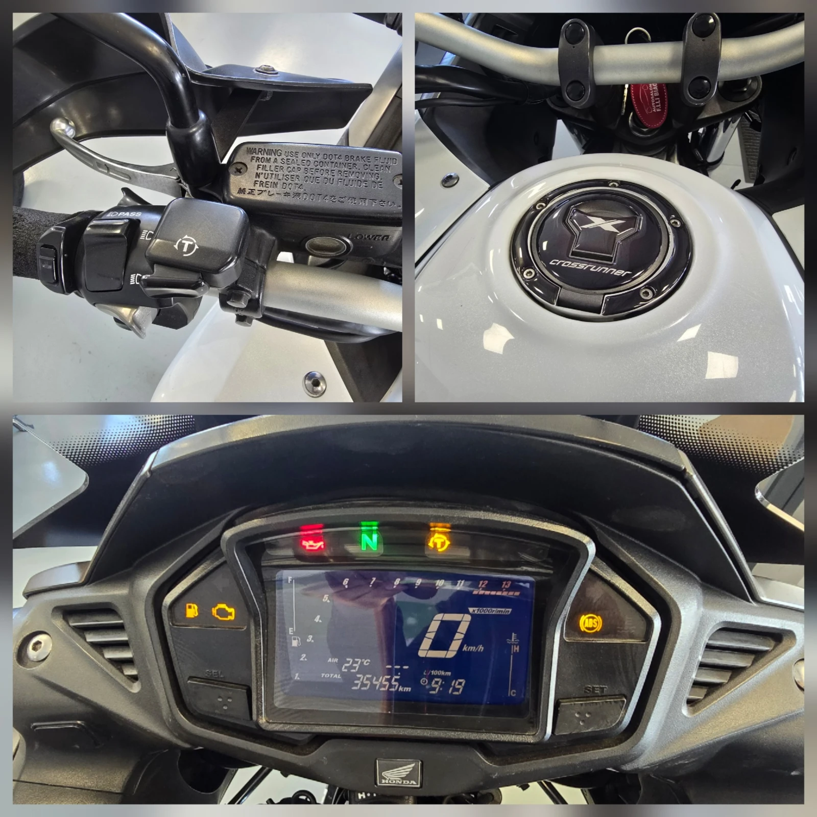 Honda Crossrunner 800ie, ABS-TCS, 2016г., снимка 16 - Мотоциклети и мототехника - 53767595