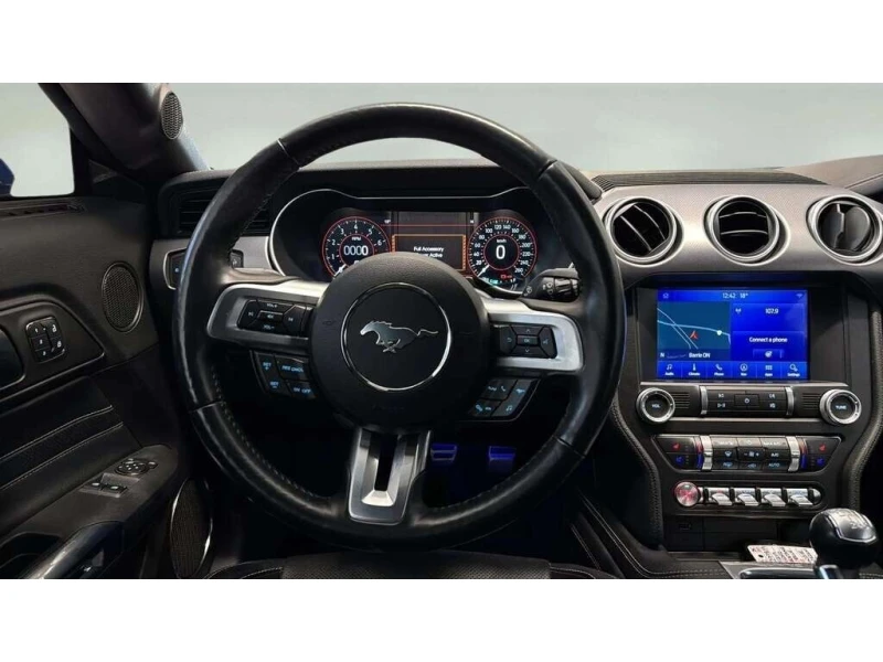 Ford Mustang  РЪЧКА * * ОБДУХВАНЕ * * CARFAX * * АВТО КРЕДИТ * , снимка 8 - Автомобили и джипове - 52721542