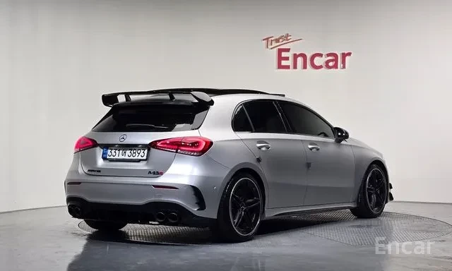 Mercedes-Benz A45 AMG 4MATIC+ * ПАНОРАМА * HEAD UP * , снимка 3 - Автомобили и джипове - 55892421