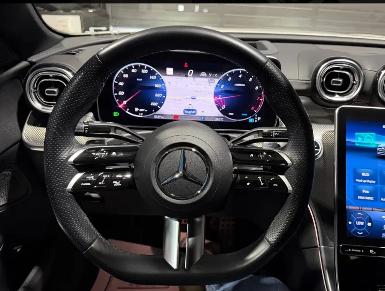Mercedes-Benz C 300 AMG & NIGHT PACKAGE | HUD | 4MATIC, снимка 9 - Автомобили и джипове - 56071997