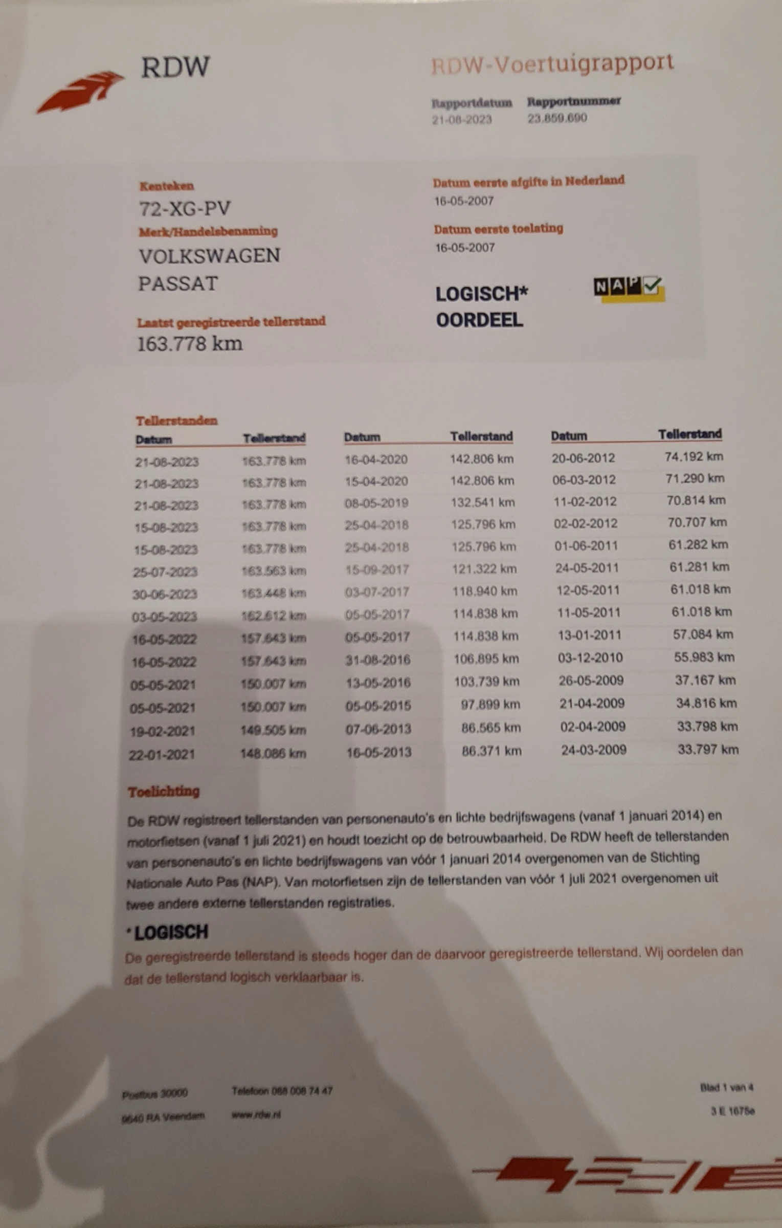 VW Passat 2.0 FSI - изображение 8