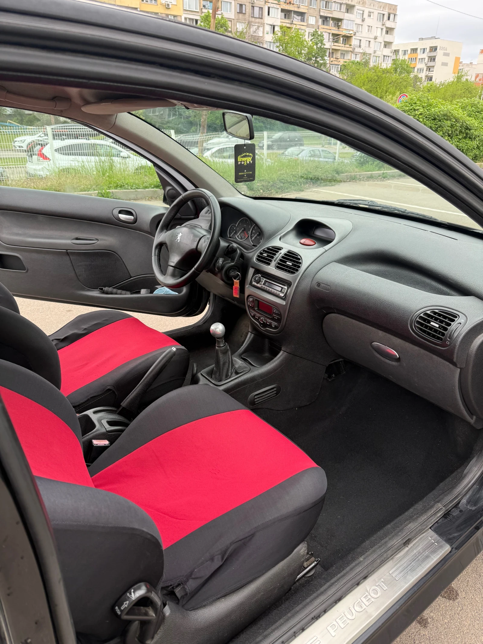 Peugeot 206 1.6 109hp, снимка 9 - Автомобили и джипове - 54478545