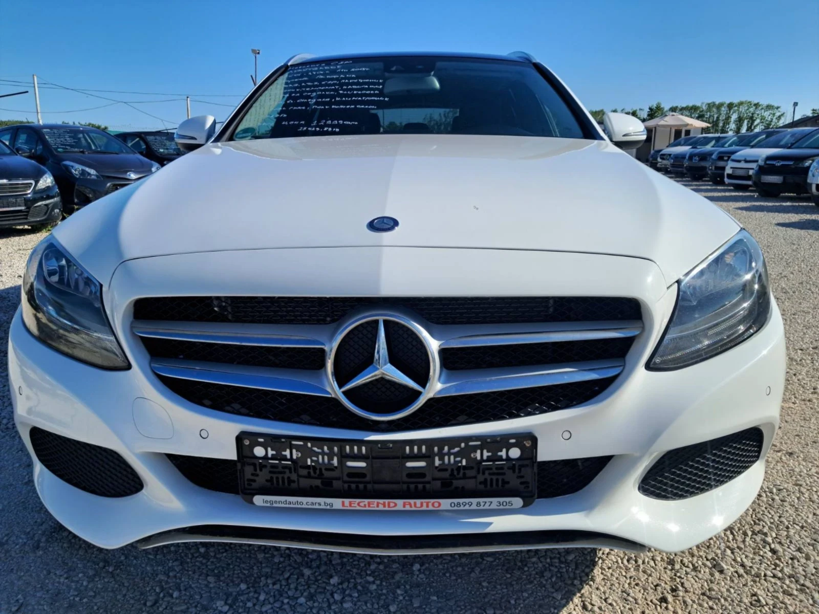 Mercedes-Benz C 220 2.2CDI AVANTGARDE, КАТО НОВА, ПАНОРАМА, НАВИГАЦИЯ, снимка 2 - Автомобили и джипове - 54883347