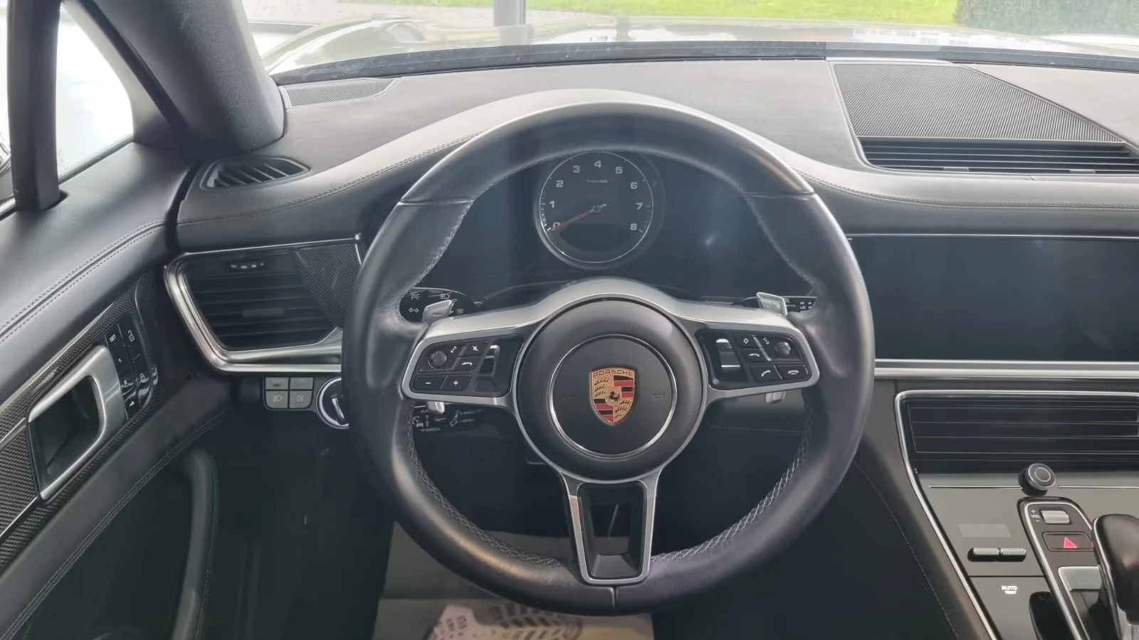 Porsche Panamera 4S/441HP/360/BOSE/CARBON/ACC/AMBI/KLESS/BOSE/557z, снимка 9 - Автомобили и джипове - 55206591