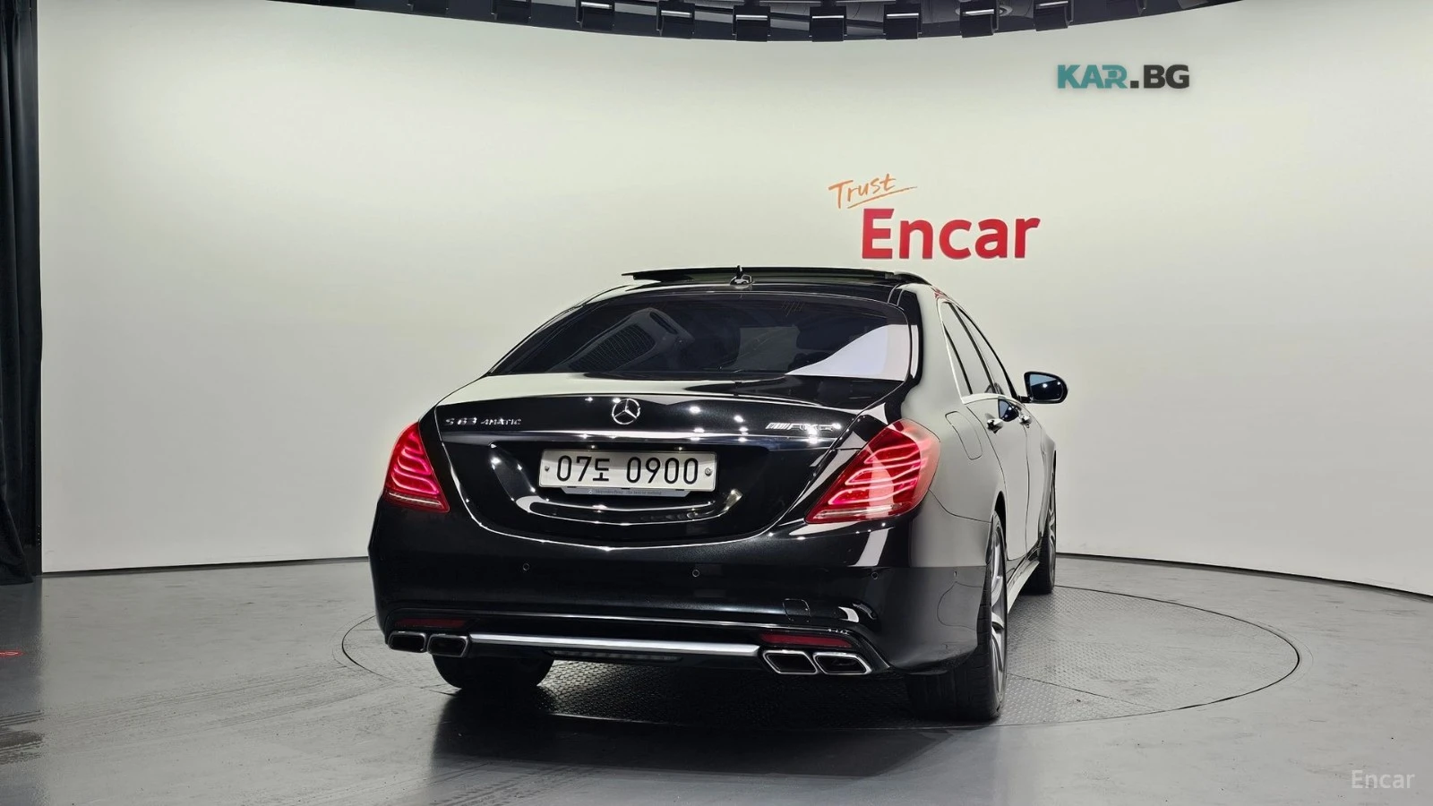 Mercedes-Benz S 63 AMG 4MATIC* HUD* 360* КОЖА* ОБДУХВ* ПАНО, снимка 4 - Автомобили и джипове - 55303858