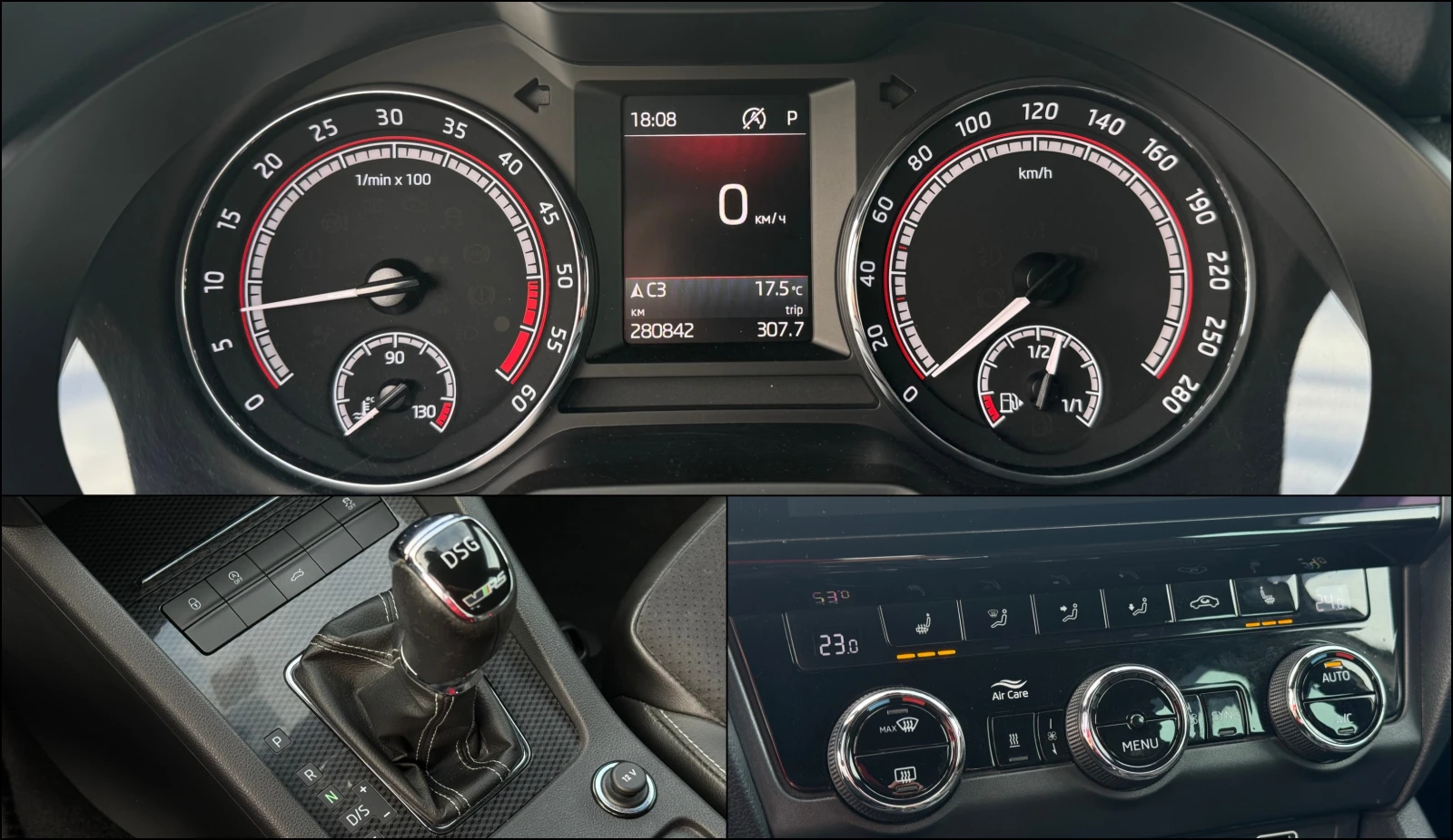 Skoda Octavia 2.0 TDI ! VRS !, снимка 14 - Автомобили и джипове - 55430991