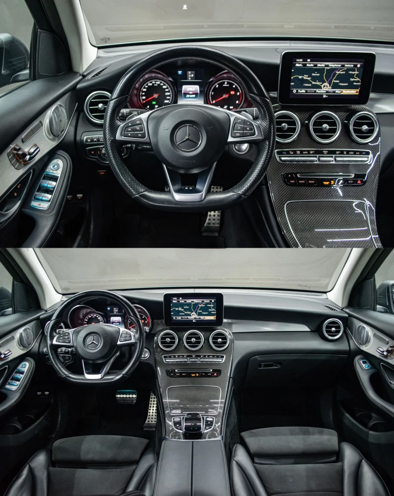 Mercedes-Benz GLC 350 d/Пълно оборудване/Реален пробег/Сервизна история, снимка 5 - Автомобили и джипове - 52722315