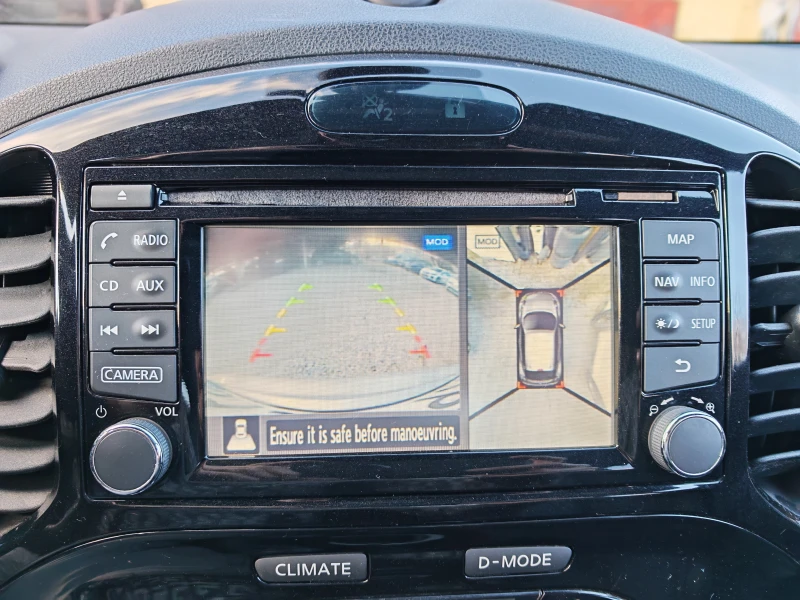Nissan Juke 1.5DCI-КОЖА-НАВИГАЦИЯ-КАМЕРА , снимка 16 - Автомобили и джипове - 52938268