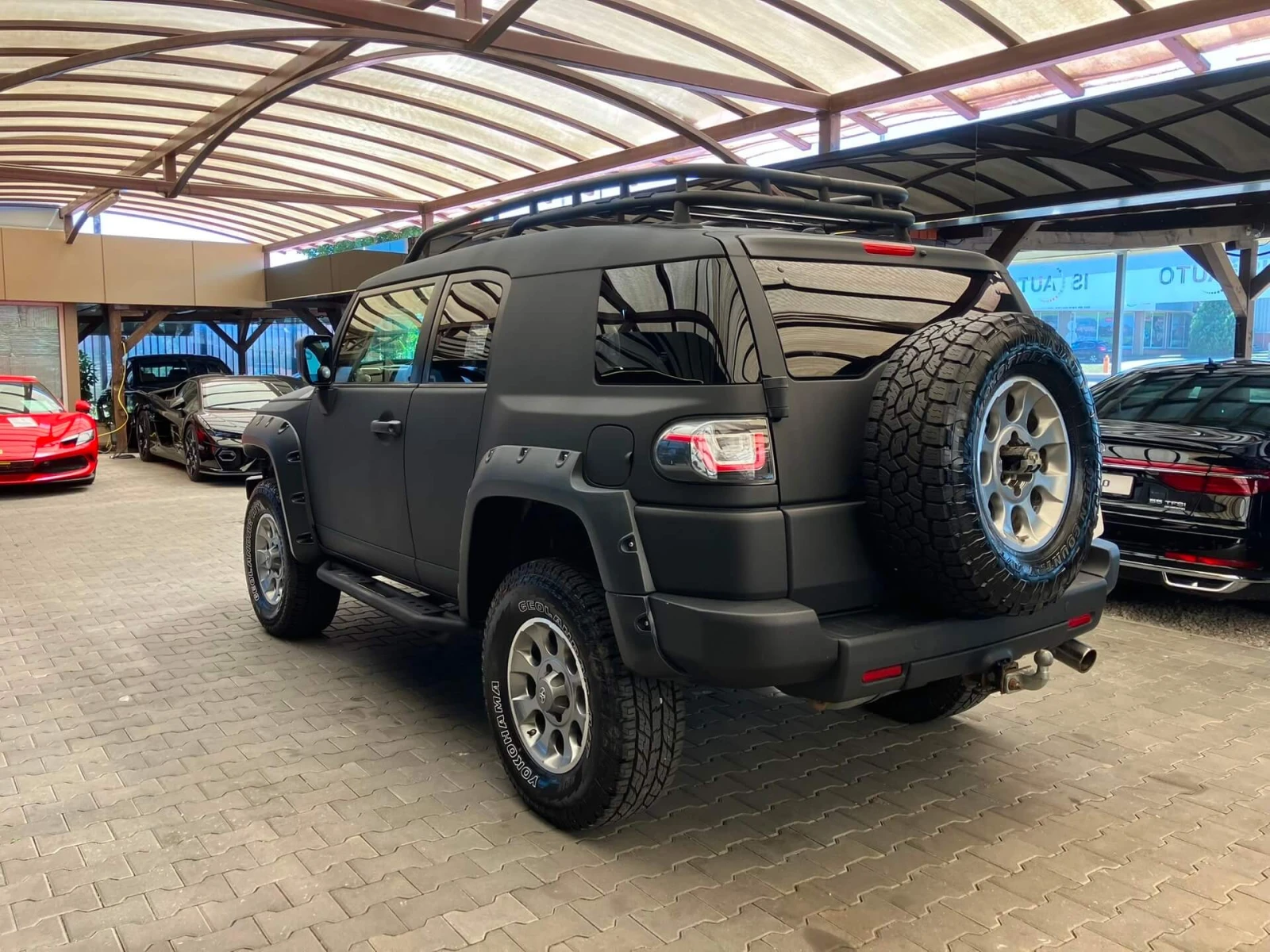Toyota Fj cruiser V6 4.0/AWD/LPG/Климатик/Андроид, снимка 4 - Автомобили и джипове - 55516120