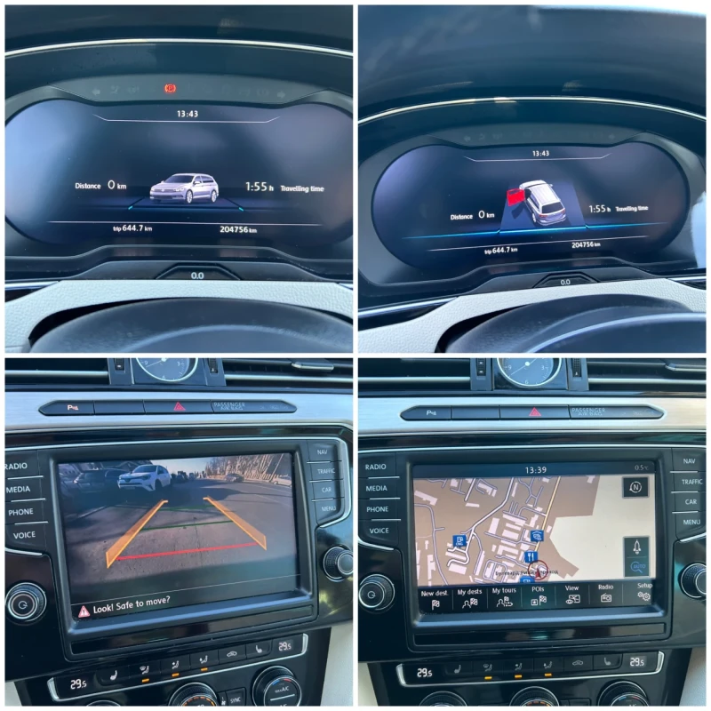 VW Passat 2.0TDI R-line DIGITAL FULL LED, снимка 15 - Автомобили и джипове - 52829628