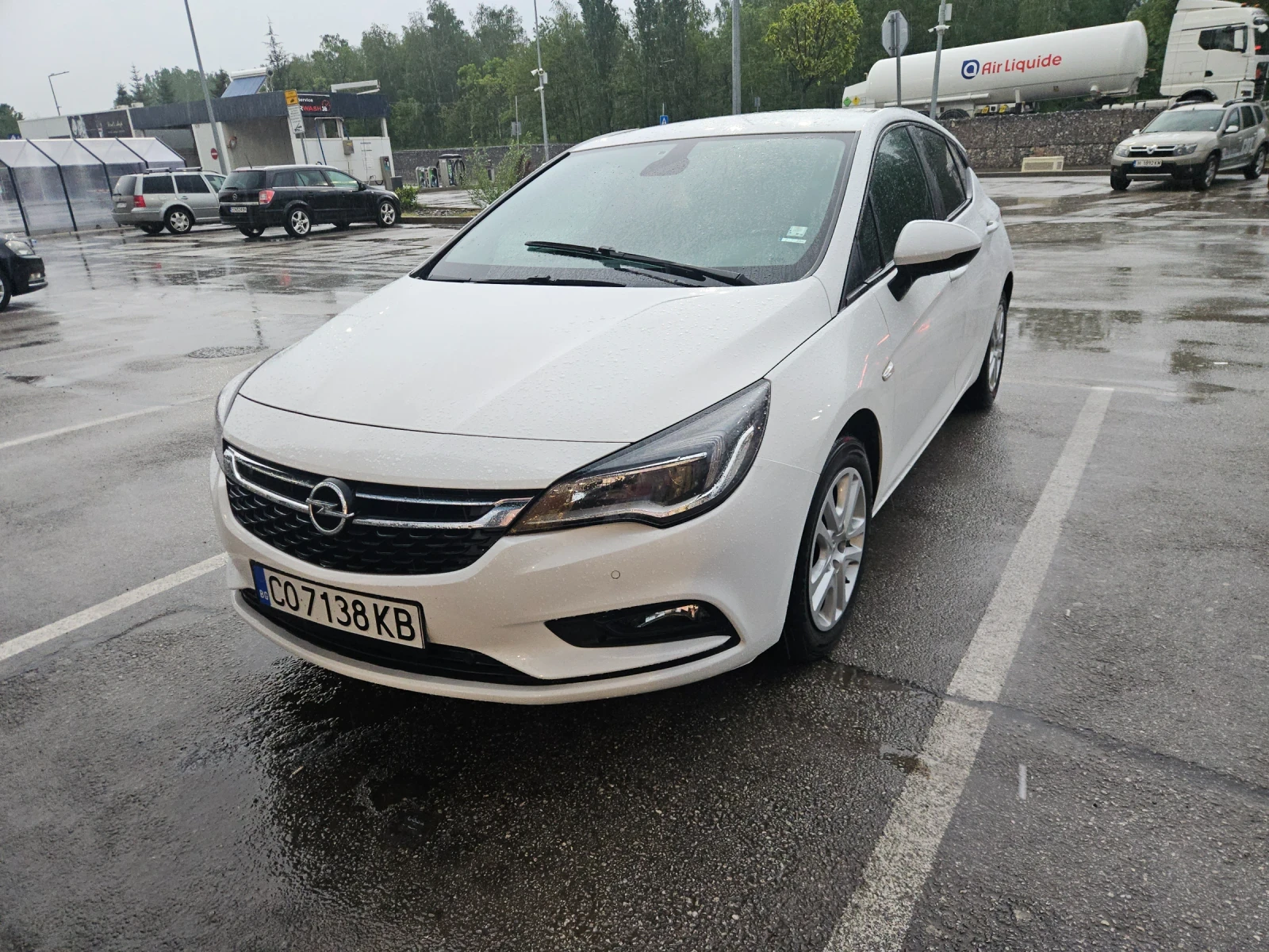 Opel Astra 1.6 tdi бяла перла, снимка 5 - Автомобили и джипове - 54636002