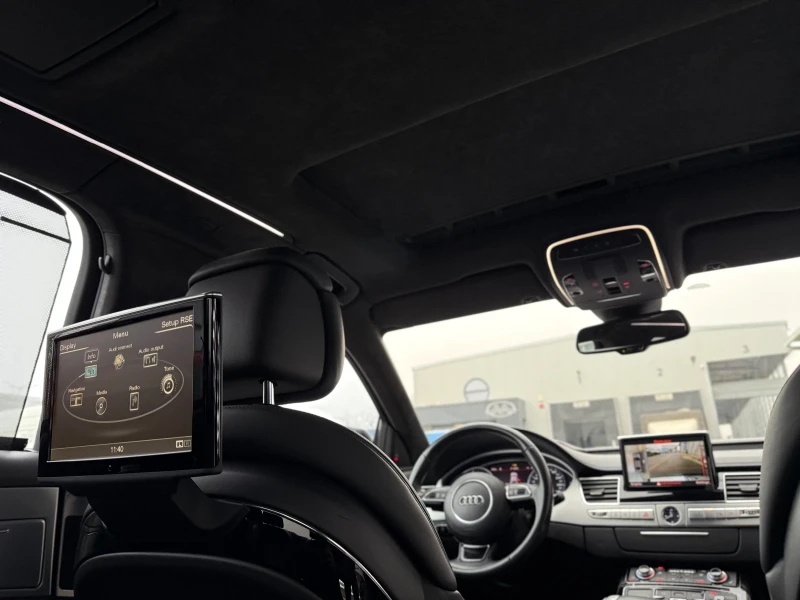 Audi A8 3xTV+ Long+ Full Led+ Подгрев+ Обдухване+ Шибидах, снимка 11 - Автомобили и джипове - 53163952
