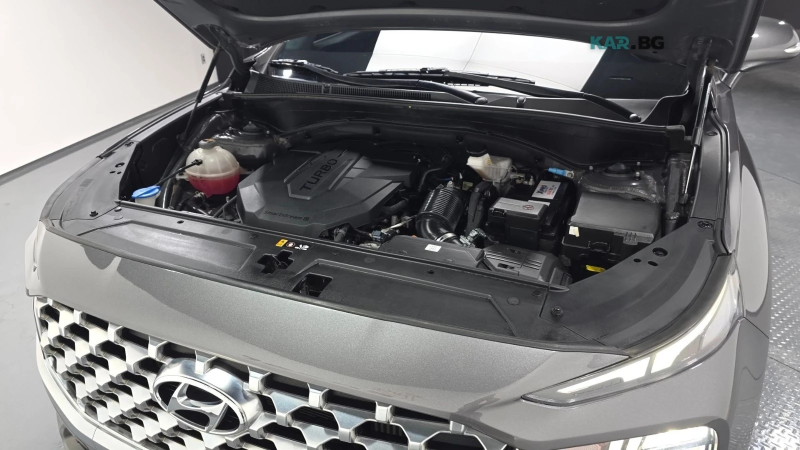 Hyundai Santa fe Premium* 2.2D* ОБДУХВАНЕ* ПОДГРЕВ* КАМЕРА* , снимка 16 - Автомобили и джипове - 54754634