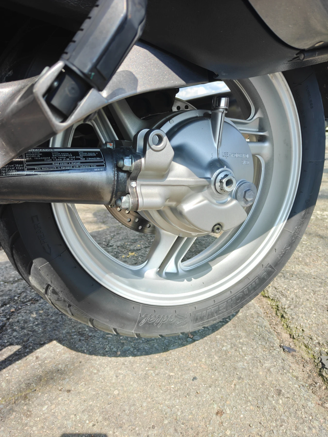 Honda Deauville 700i, снимка 8 - Мотоциклети и мототехника - 54112806