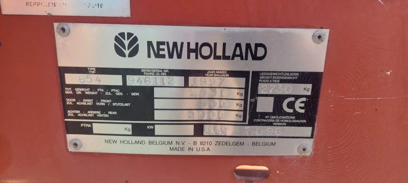 Балировачка New Holland 5980, снимка 8 - Селскостопанска техника - 52213956