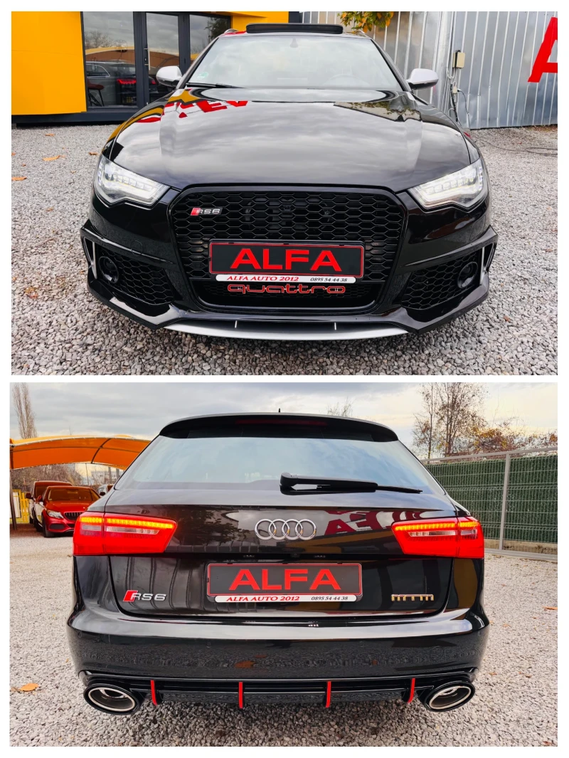Audi A6 RS6/3.0bi-TURBO/313hp/ACTIVE SOUND/MATIX/PANO/ТОП/, снимка 8 - Автомобили и джипове - 52538236