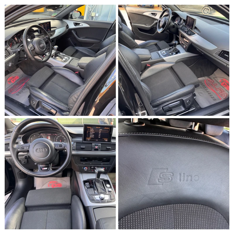 Audi A6 RS6/3.0bi-TURBO/313hp/ACTIVE SOUND/MATIX/PANO/ТОП/, снимка 11 - Автомобили и джипове - 52538236