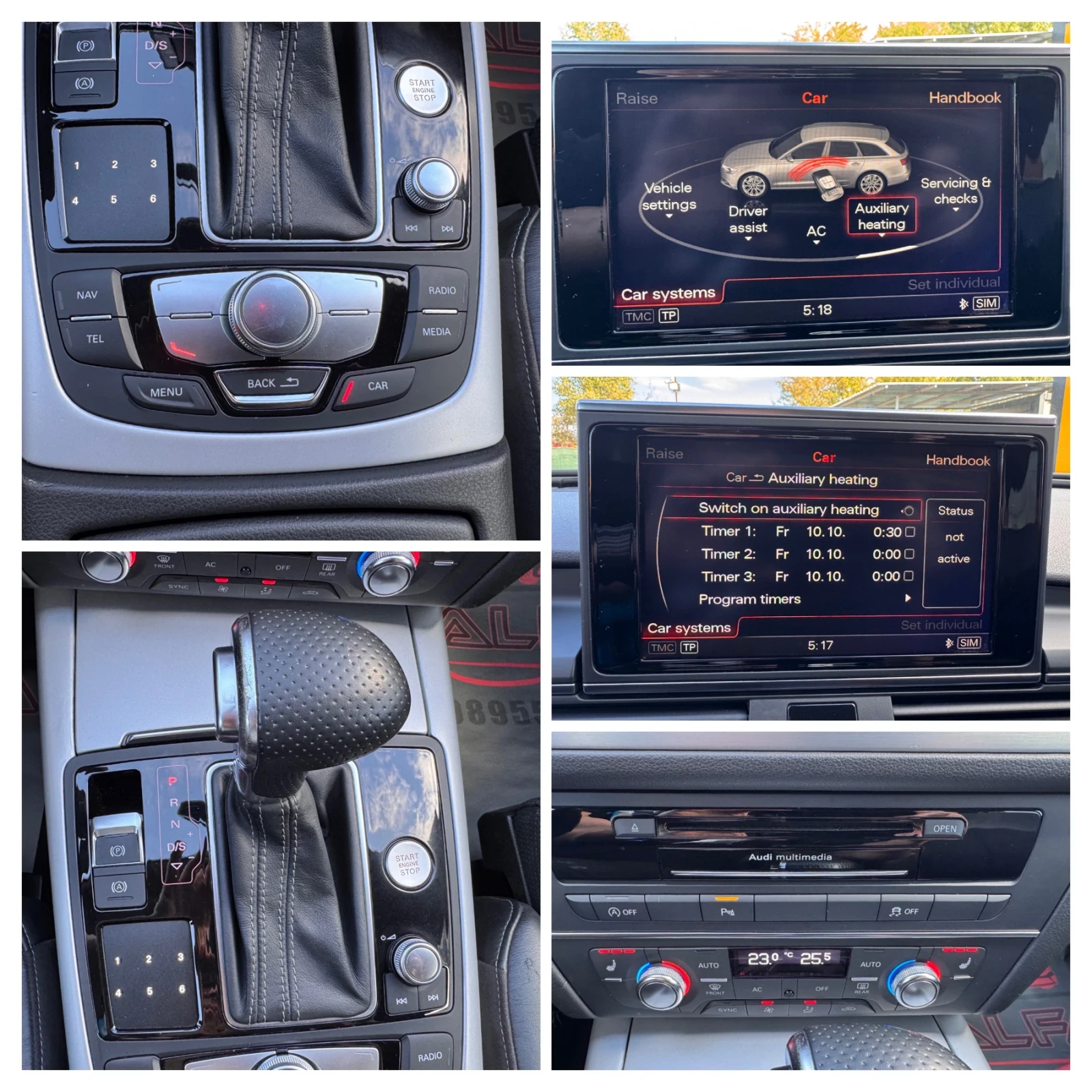 Audi A6 RS6/3.0bi-TURBO/313hp/ACTIVE SOUND/MATIX/PANO// | Mobile.bg   16