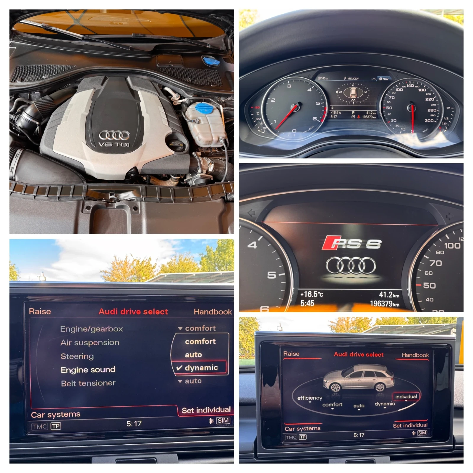 Audi A6 RS6/3.0bi-TURBO/313hp/ACTIVE SOUND/MATIX/PANO// | Mobile.bg   17