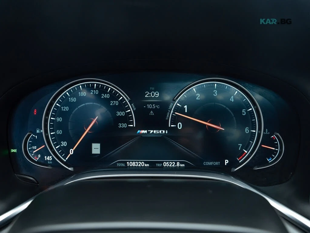 BMW 760 6.6 V12 TWIN TURBO * ФУЛ * АвтоКредит* (ЦЕНА ДО БГ, снимка 8 - Автомобили и джипове - 54599549