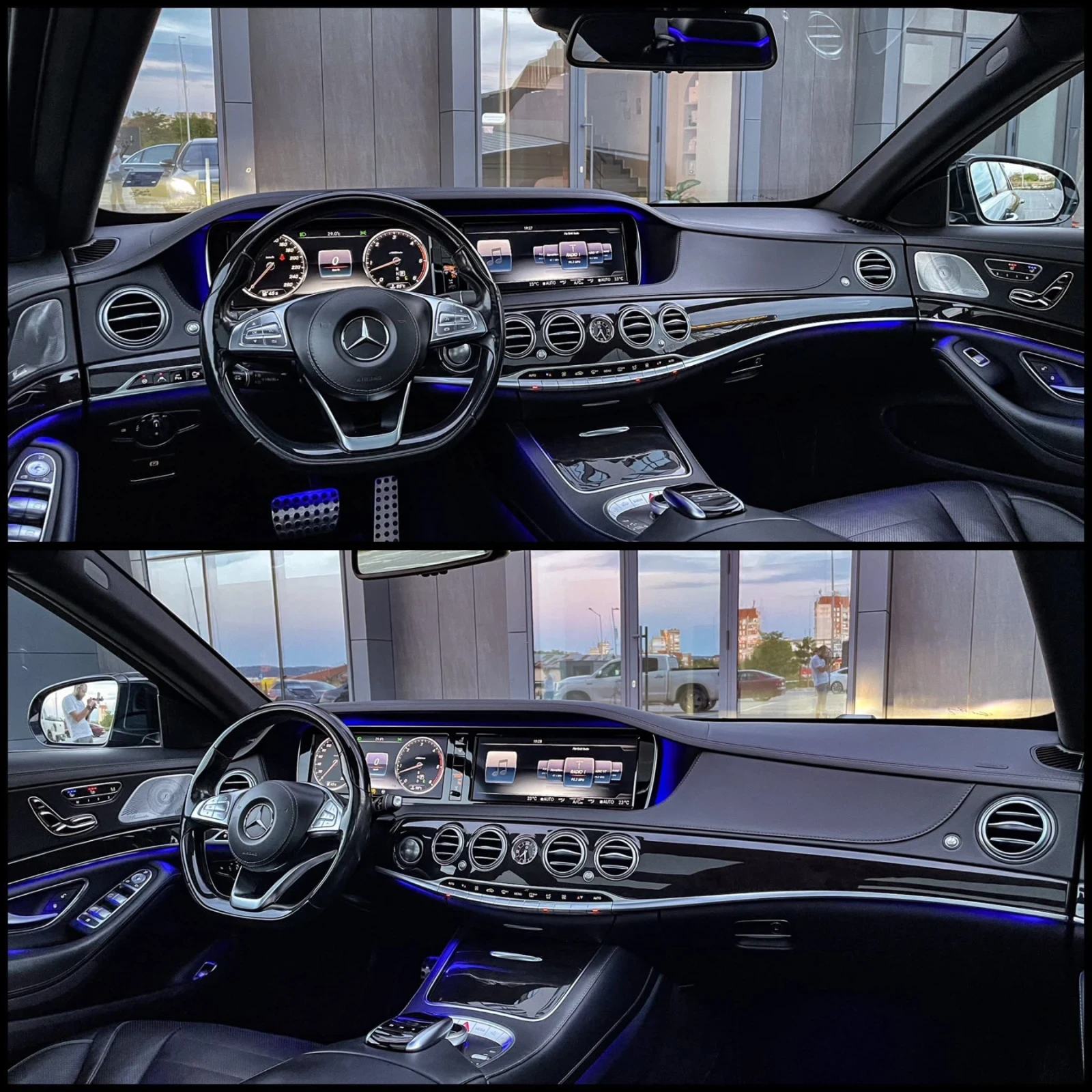 Mercedes-Benz S 350 LONG 4MATIC AMG LINE , снимка 8 - Автомобили и джипове - 55211717