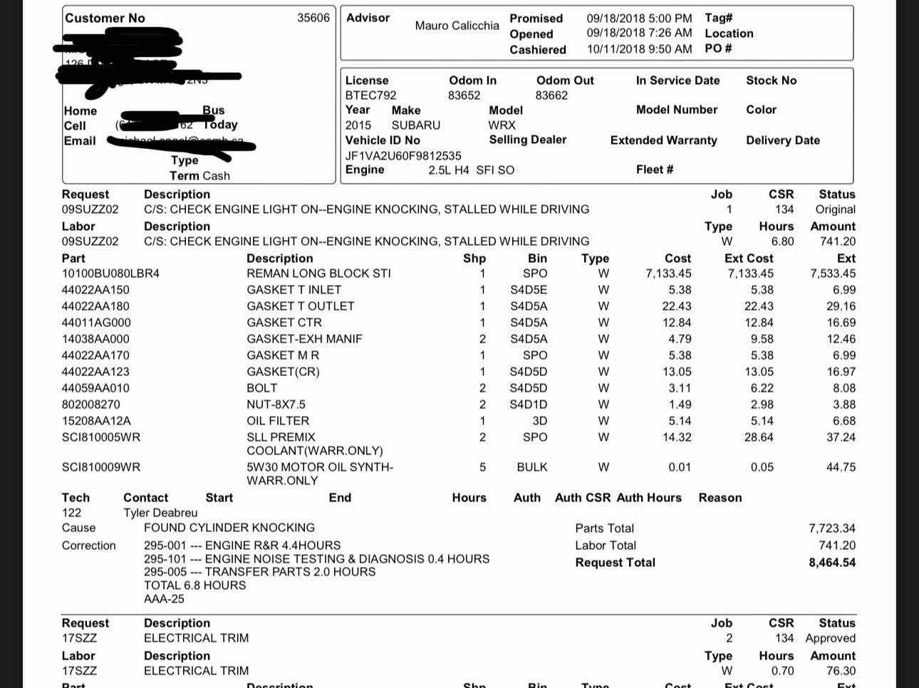 Subaru WRX 4dr Sdn STI Man w/Sport-tech Pkg, снимка 12 - Автомобили и джипове - 55493852