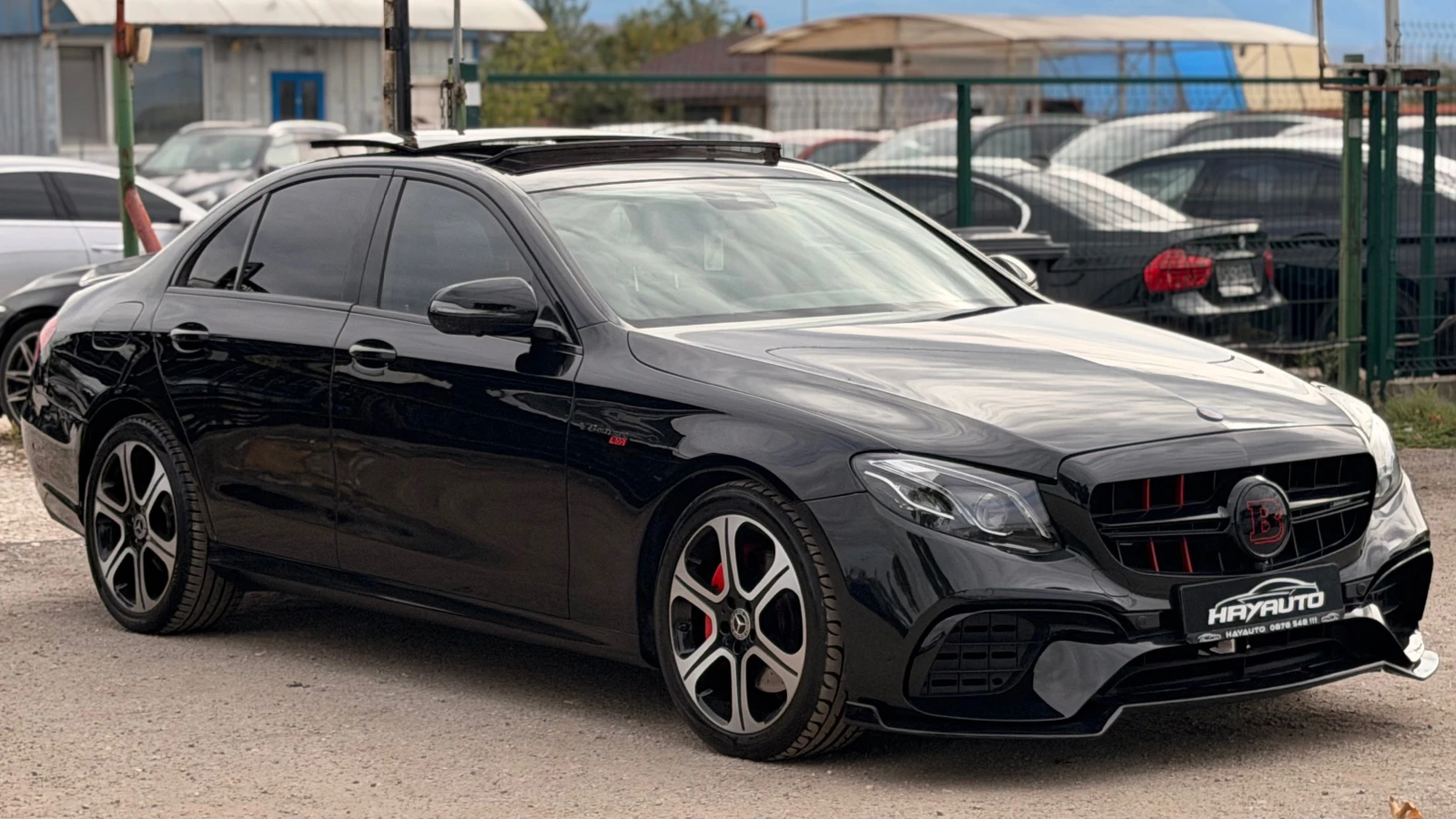 Mercedes-Benz E 220 d= BRABUS= DISTRONIC= KEYLESS GO= 360* CAMERA= BUR, снимка 3 - Автомобили и джипове - 56129173