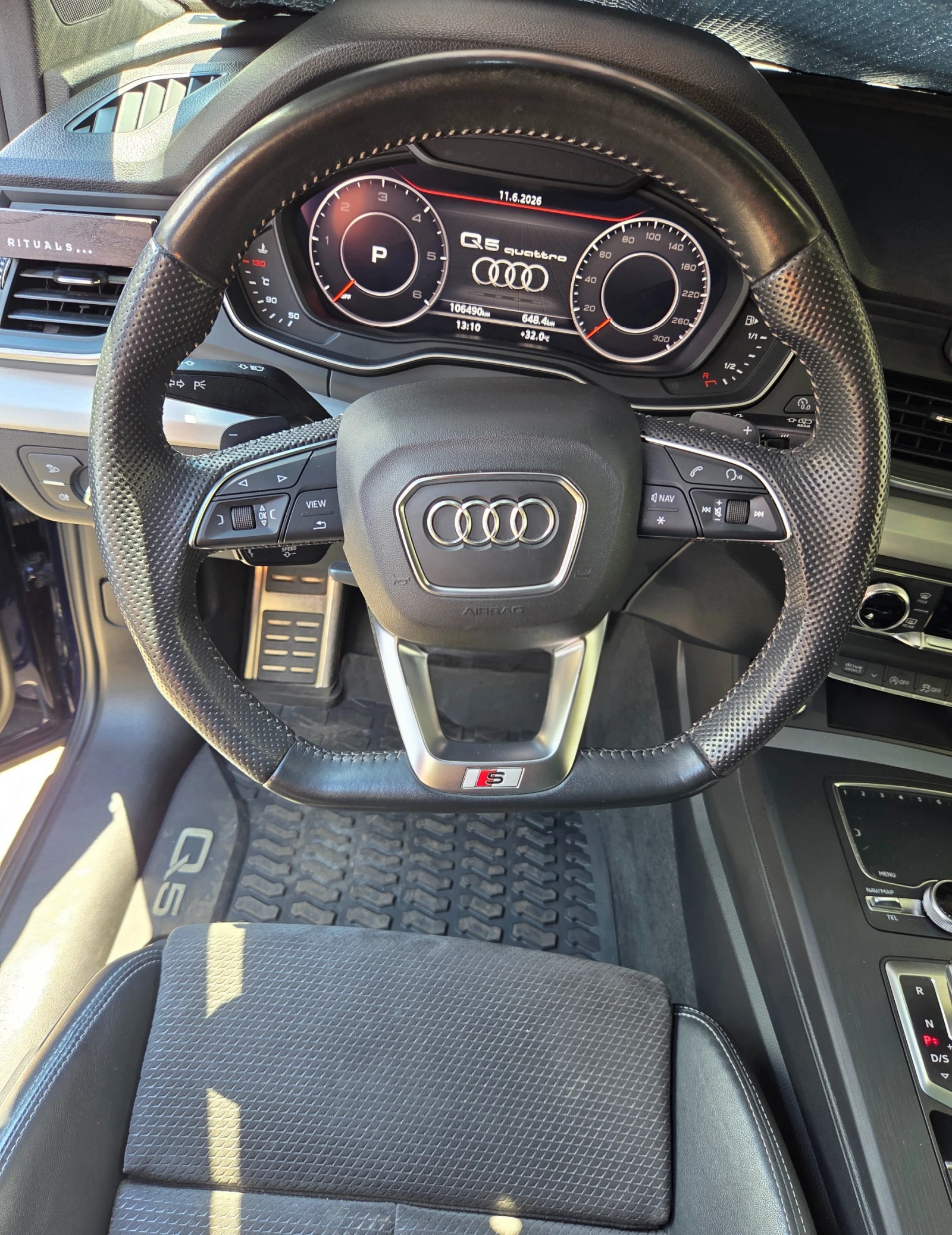 Audi Q5 4.0 TDI S LINE Панорамен покрив, снимка 7 - Автомобили и джипове - 54892447