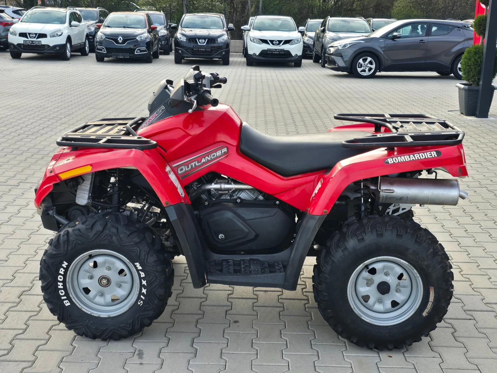 Can-Am Outlander 800ie, Лебедка+ теглич!, снимка 6 - Мотоциклети и мототехника - 54146989
