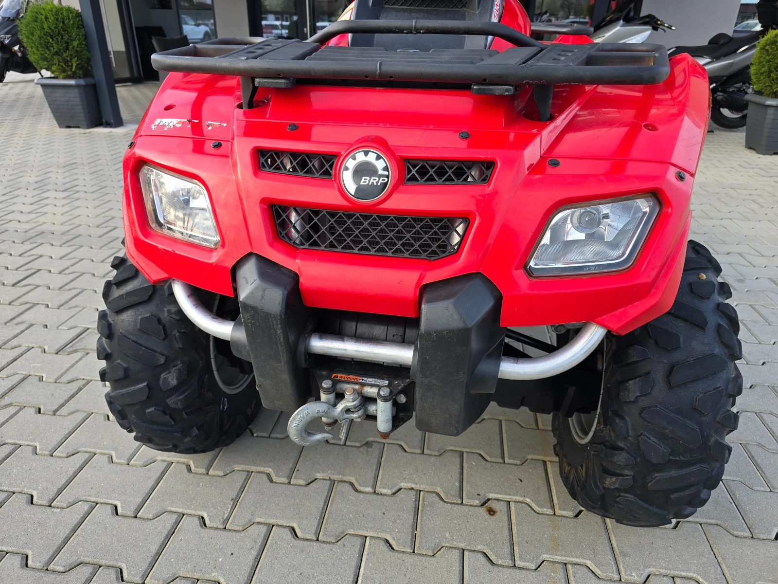 Can-Am Outlander 800ie, Лебедка+ теглич!, снимка 9 - Мотоциклети и мототехника - 54146989