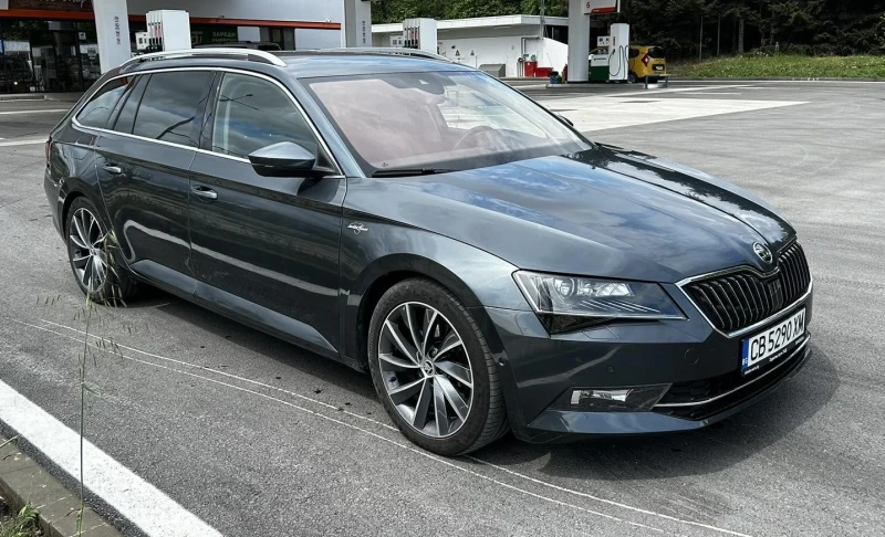 Skoda Superb 2, 0 TDI 190 кс L&K, снимка 2 - Автомобили и джипове - 47638560