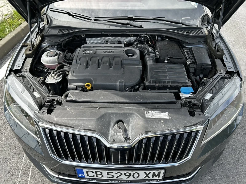 Skoda Superb 2, 0 TDI 190 кс L&K, снимка 14 - Автомобили и джипове - 47638560