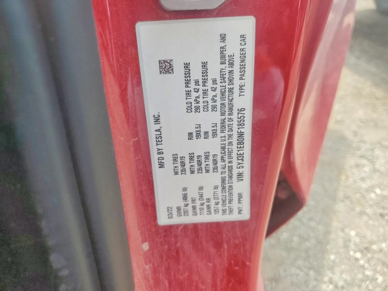 Tesla Model 3, снимка 12 - Автомобили и джипове - 55272156